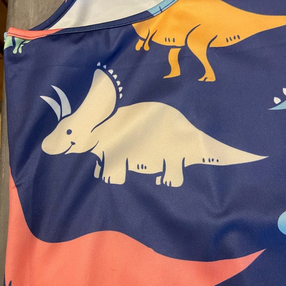 Dinosaur Tank Dress 14-16 - Picture 6 of 9